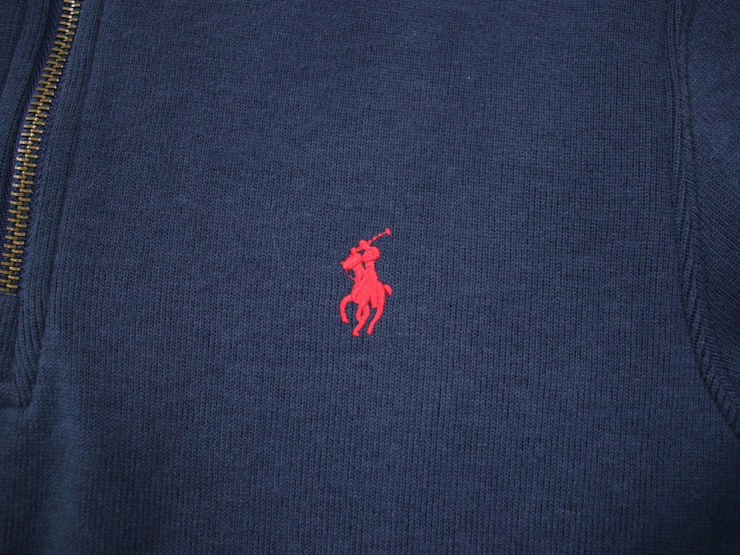 Polo Quarter Zip Sweater