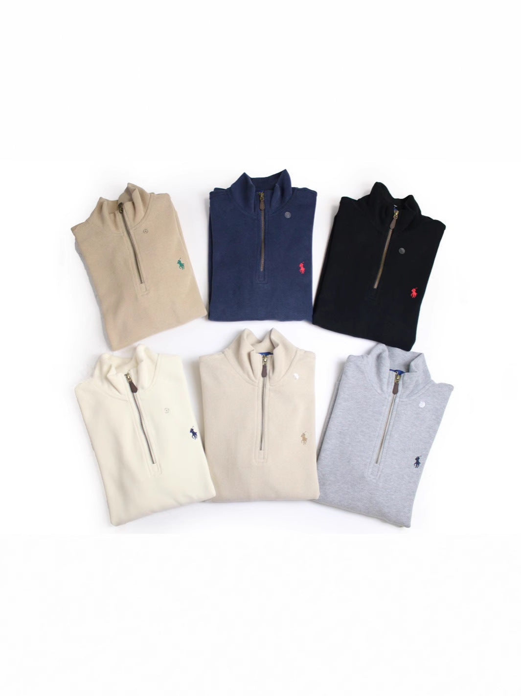 Polo Quarter Zip Sweater