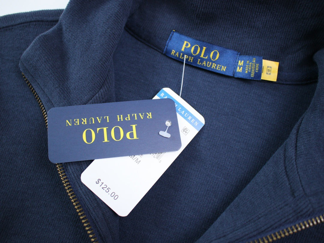 Polo Quarter Zip Sweater